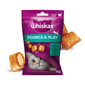 WHISKAS Energy and Vitality 45g kārums kaķiem, ar vistas gaļu