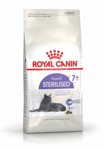 ROYAL CANIN Sterilised +7 400g sausā barība pieaugušiem kaķiem no 7 līdz 12 gadiem, sterilizēta