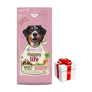 VERSELE-LAGA Happy Life Adult ar jēra gaļu 12,5kg - barība lieliem pieaugušiem suņiem ar jēra gaļu