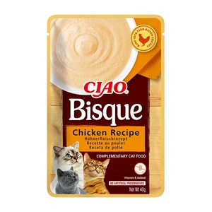 INABA Cat Ciao Bisque - papildbarība kaķiem ar vistas garšu 40g