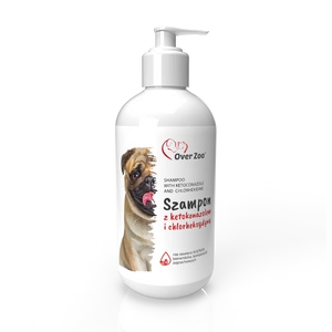 OVER ZOO Šampūns ar ketokonazolu hlorheksidīnu 250ml