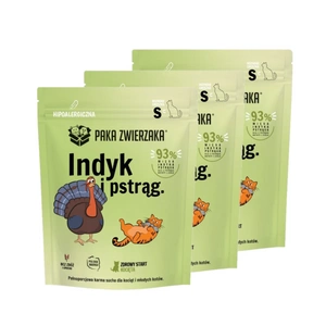 Paka Zwierzaka - KOT sausā barība tītara un foreles Kittens 'S' 400g