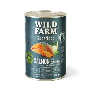 Wild Farm Superfood Salmon 400g barība suņiem bez graudiem