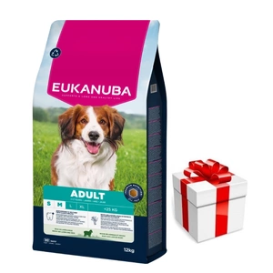 EUKANUBA Adult Small&Medium Breed Rich In Lamb & Rice 12kg