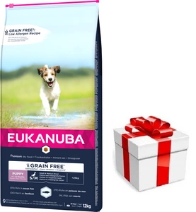 EUKANUBA Puppy&Junior Small/Medium Grain Free 3kg