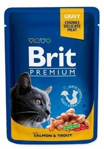 BRIT Cat laši un foreles 100g