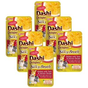 INABA Dashi Delights zīdainais buljons Vistas gaļa ar tunci un lasi 40g