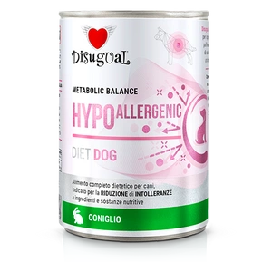 Disugual Veterinary mitrā barība suņiem HYPOALLERGENIC Rabbit (pieaugušajiem) 400g