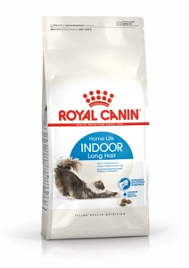 ROYAL CANIN Indoor Long Hair 10kg sausā barība pieaugušiem garspalvainiem kaķiem, kas uzturas tikai telpās