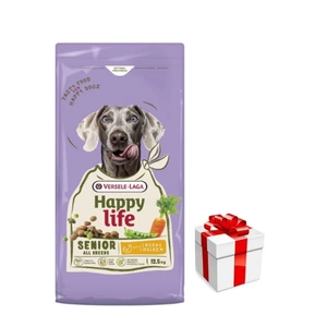 VERSELE-LAGA Happy Senior ar vistas gaļu 12,5kg - barība suņiem vecākiem ar vistas gaļu
