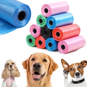 NUXIE Krāsaini maisiņi suņu izkārnījumiem 10x15gab