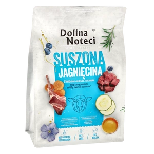 DOLINA NOTECI Premium žāvēta jēra barība suņiem 3kg