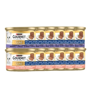 Purina Gourmet Gold putas ar jēra gaļu 85g