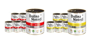 Dolina Noteci PREMIUM ar liellopu gaļu un vistas gaļu 24x800g
