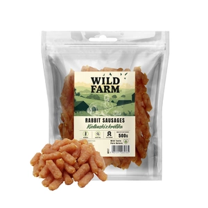 WILD FARM trušu desiņas 500g suņu našķi
