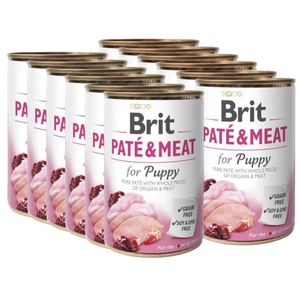 BRIT PATE & MEAT PUPPY 400g