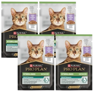 Purina Pro Plan Sterilised Senior ar tītaru kaķiem 85g