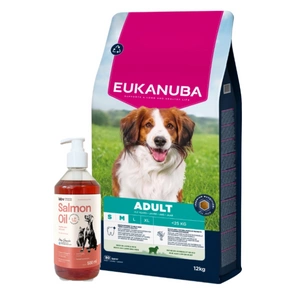 EUKANUBA Adult Small&Medium Breed Rich In Lamb & Rice 12kg
