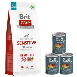 BRIT CARE Sensitive Venison bez graudiem 12kg