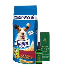 CHAPPI 13,5kg - sausā barība su liellopu gaļu, mājputnu gaļu un dārzeņiem