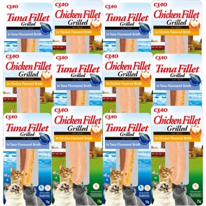 INABA Tunča fileja kaķiem - tuncis tunča buljonā 15g