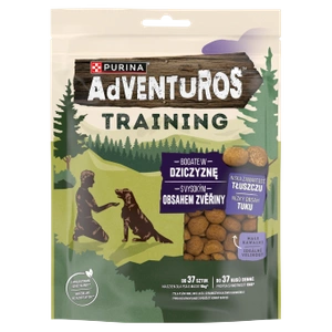 ADVENTUROS Apmācības suņu našķi ar bagātīgu gaļu 6x115g