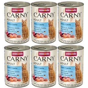 ANIMONDA Cat Carny Adult garša: vistas un laša 400g