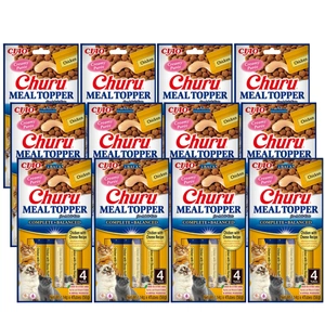 INABA Cat Meal Topper Chicken wiith Cheese Recipe 4x14 (56g)