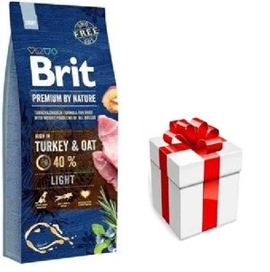 Brit Premium By Nature Light 15kg + pārsteigums jūsu sunim