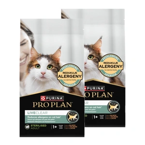 PRO PLAN LiveClear Barība pieaugušiem kaķiem pēc sterilizācijas, bagāta ar lasi 1,4 kg