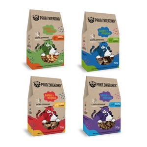 Paka Zwierzaka Lolīzē žāvēta delikatese, tikai no lamu gaļas, 70 g