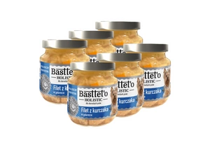 Basttet'o Holistic vistas fileja galette suņiem 130g