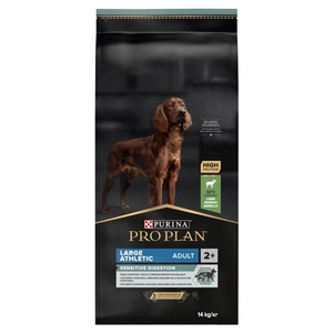 Purina Pro Plan Large Adult Athletic Optidigest, jēra gaļa un rīsi 14kg