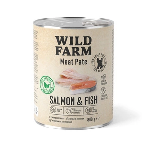 WILD FARM Pasta Salmon&Fish 800g bezglutēna barība suņiem