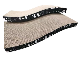 Kartona kaķu skrāpētājs vilnis