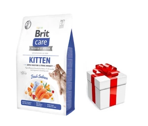 BRIT Care Cat Grain-Free Kitten maiga gremošana un spēcīga imunitāte 2kg + STAIGMENA KATEI