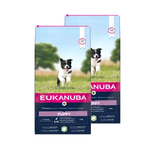 EUKANUBA Puppy&Junior Small/Medium Lamb&Rice 12kg