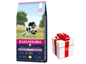 EUKANUBA Puppy & Junior Medium Breed 15kg