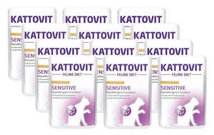 Kattovit Sensitive chicken+indica 85g maisiņš