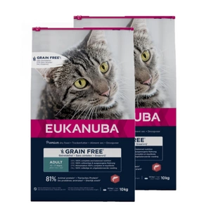 EUKANUBA Grain Free pieaugušajiem laši 10kg