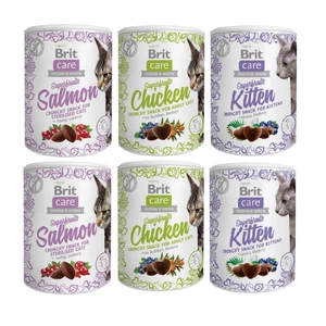 BRIT CARE Cat Snack Superfruits Salmon 100g