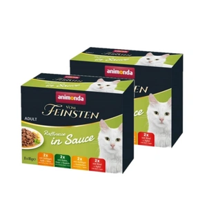 ANIMONDA Raffinesse Adult 8x85g dažādu garšu maisījums