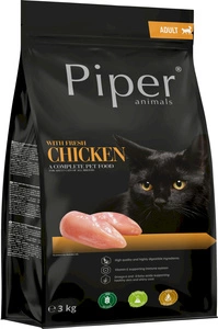 DOLINA NOTECI Piper Animals ar vistu kaķiem 3kg