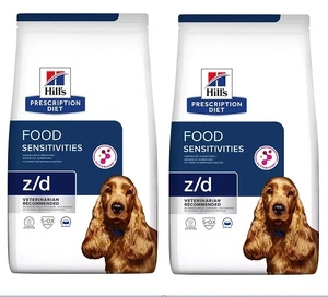 HILL'S PD Prescription Diet Canine z/d Jutīgums pret pārtiku 3kg