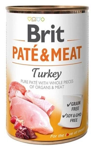 BRIT PATE &amp; MEAT TURĶIJA 800g