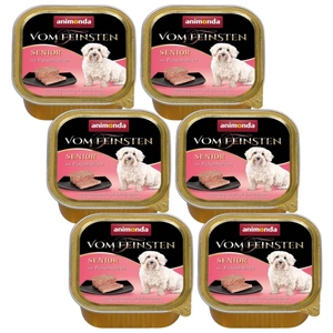 ANIMONDA Dog Vom Feinsten Senior garša: tītara sirsniņas 150g