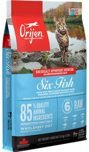 ORIJEN 6 Zivis kaķis 5,4kg