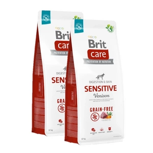 BRIT CARE Sensitive Venison bez graudiem 12kg