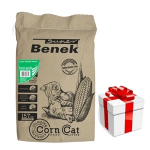 SUPER BENEK Kukurūzas pakaiši ar aromātu: Svaiga zāle 25l