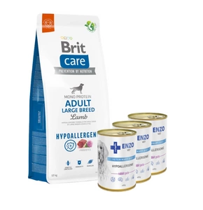BRIT CARE Dog Hypoallergenic Adult Large Breed Lamb 12kg